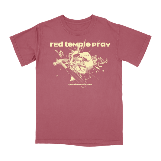 RED TEMPLE PRAY - NEED SOME TIME T-SHIRT